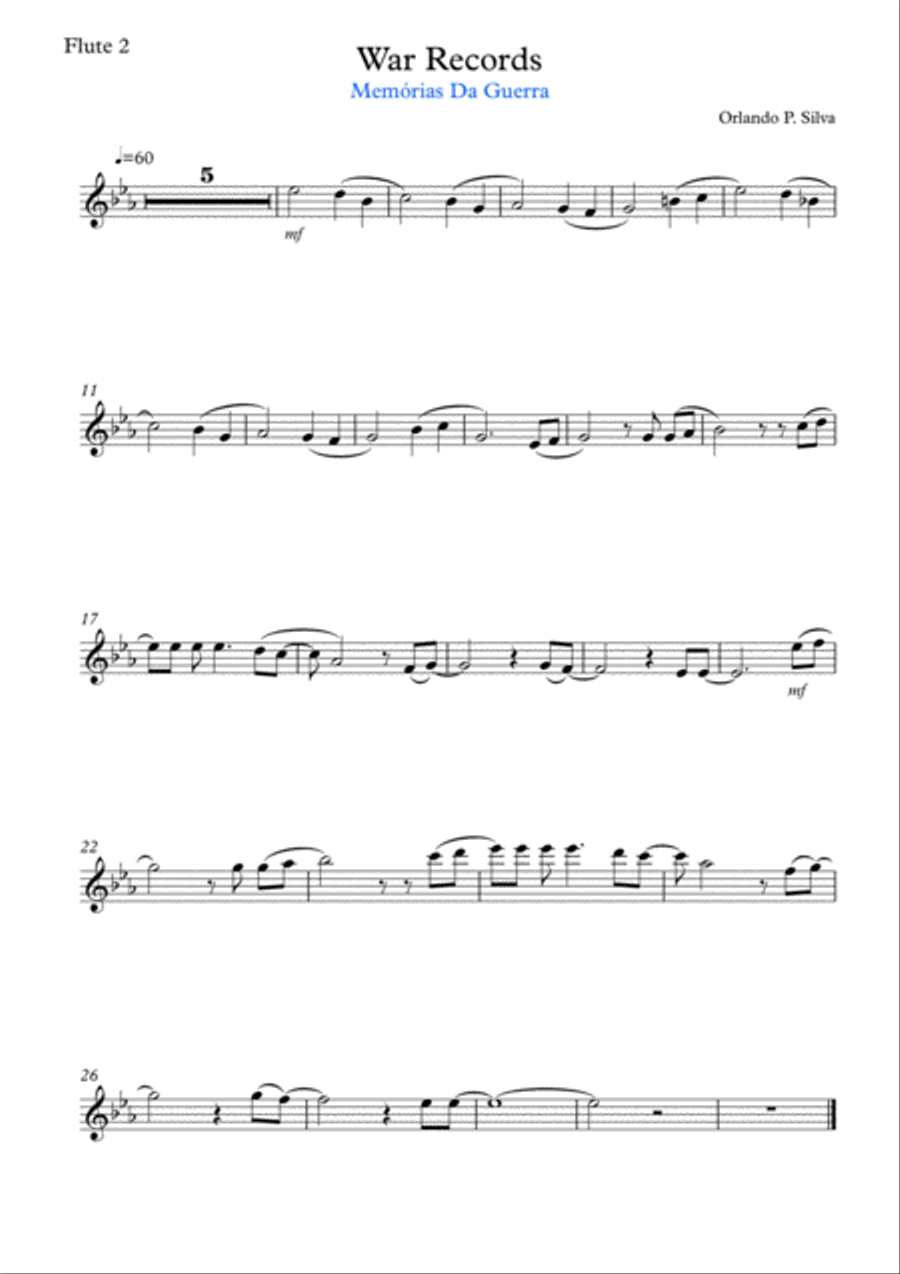 War Records Theme For Orquestra Full Orchestra scores gallery preview page 3