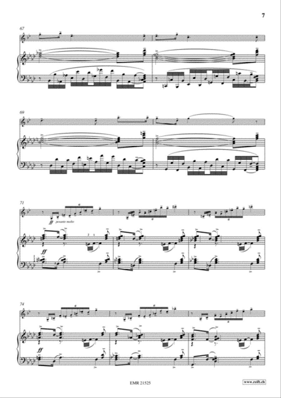 Concerto No. 10 Clarinet Solo scores gallery preview page 7