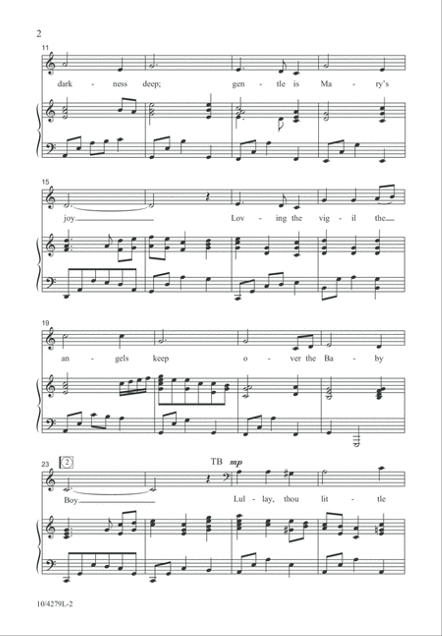 Silent the Night Silent the Night 4-Part scores gallery preview page 3