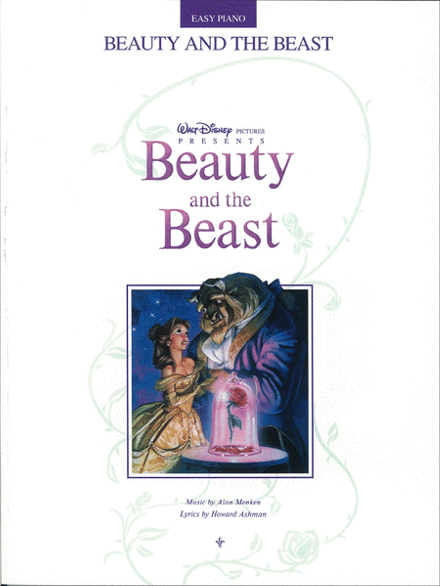 Beauty and the Beast Easy Piano scores gallery preview page 1