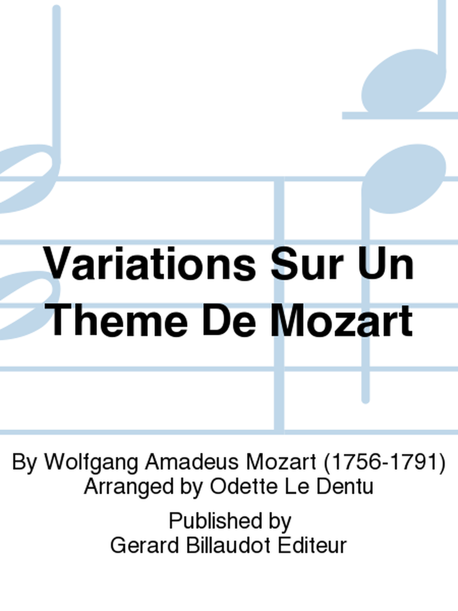 Variations Sur Un Theme De Mozart
