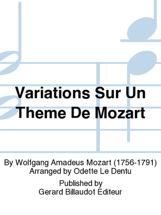 Variations Sur Un Theme De Mozart