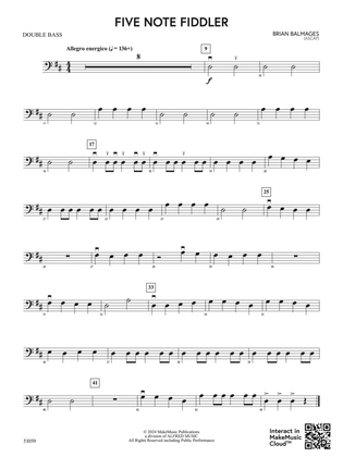 Five Note Fiddler: String Bass