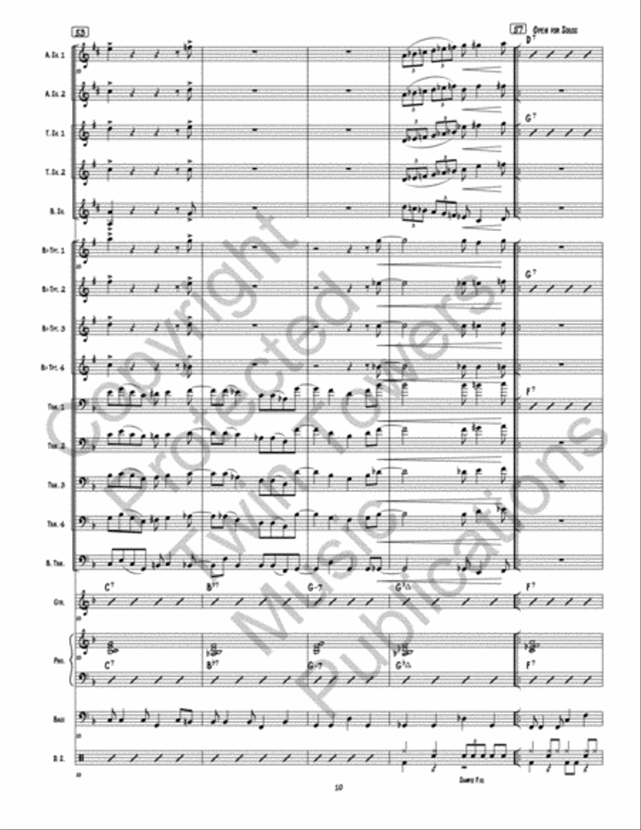 Pocket Aces Pocket Aces Jazz Ensemble scores gallery preview page 11