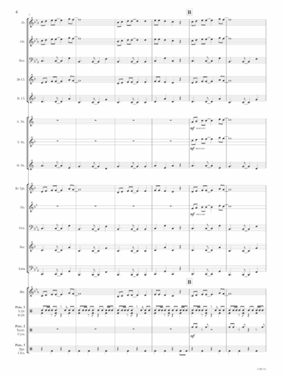 Celebracion Concert Band scores gallery preview page 5