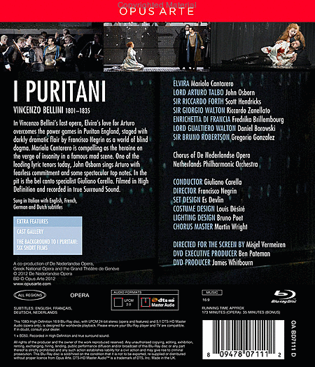 I Puritani (Blu-Ray)