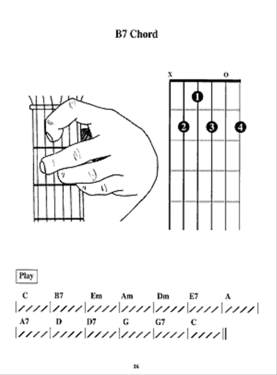 Children's Guitar Chord Book Guitar scores gallery preview page 2