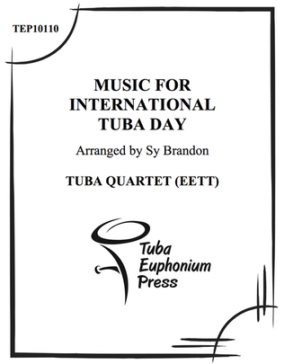 Book cover for Music for International Tuba Day