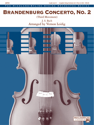 Book cover for Brandenburg Concerto No. 2 (3rd Movement)