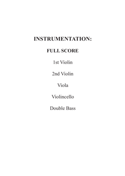 Fanfare and Ode To Joy for String Quintet or Orchestra image number null