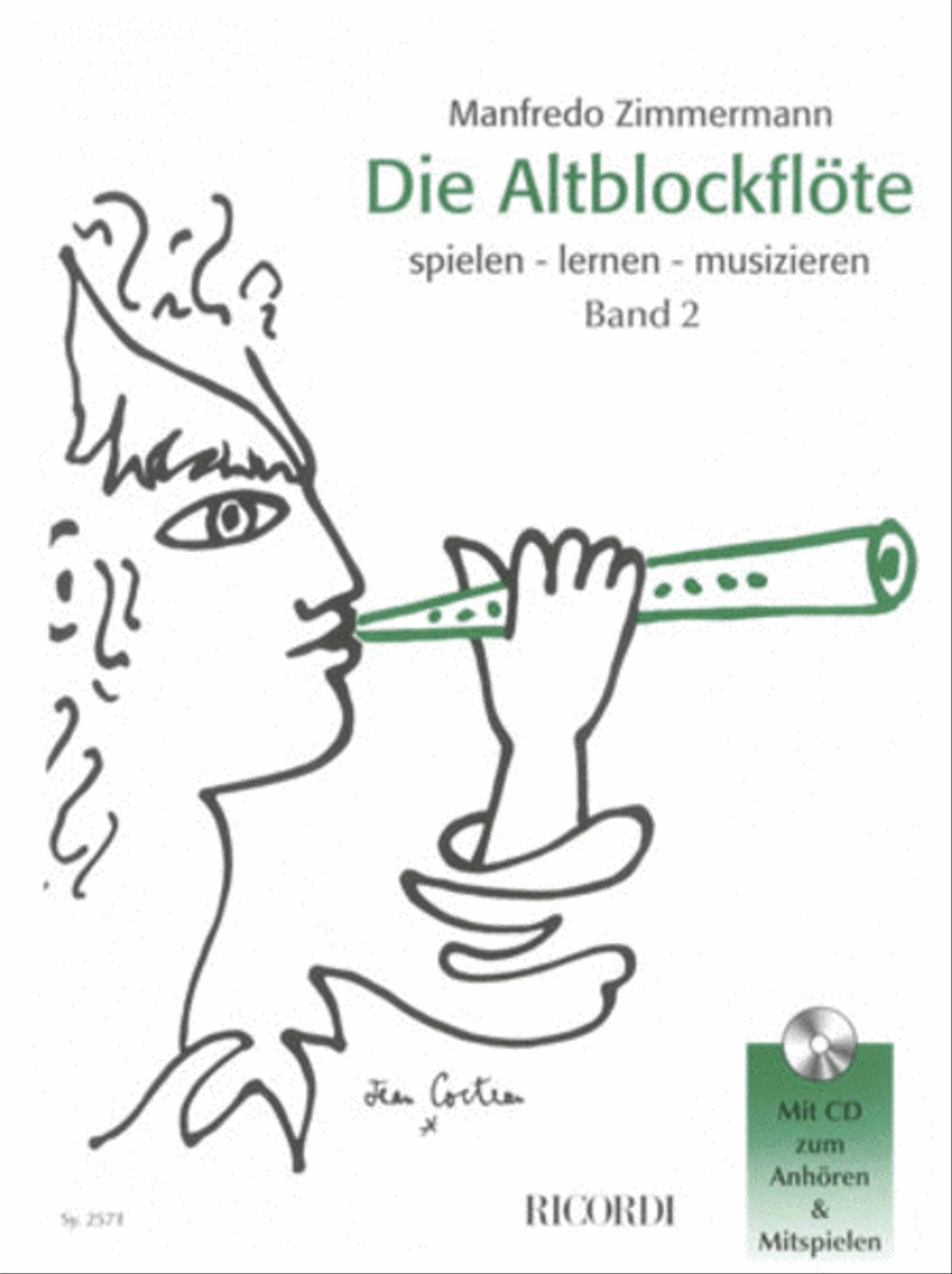 Die Altblockflöte Band 2 - mit CD Alto Recorder scores gallery preview page 1