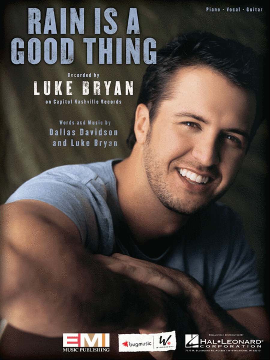 Rain Is a Good Thing Piano, Vocal, Guitar scores gallery preview page 1