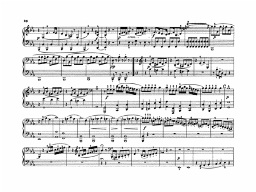 Clementi: Sonatas Piano Duet scores gallery preview page 3