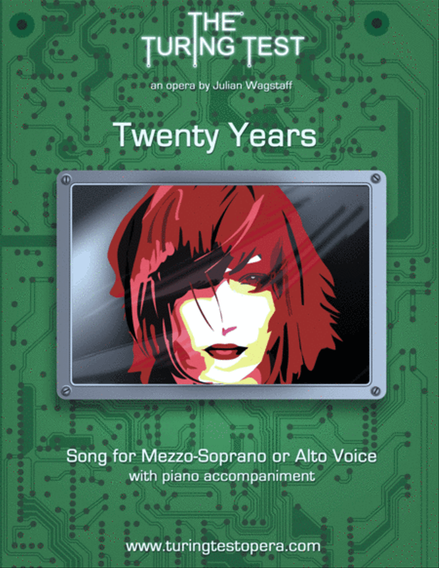 Twenty Years (song from the opera The Turing Test) Alto Voice scores gallery preview page 1