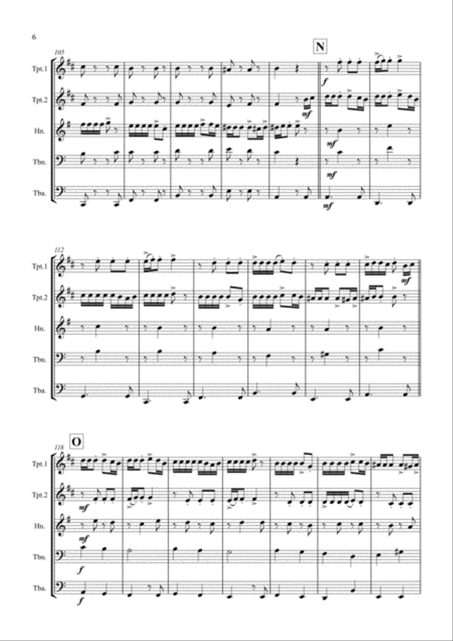 The Rhythm Of Life Horn scores gallery preview page 6