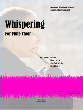 Whispering for Flute Choir