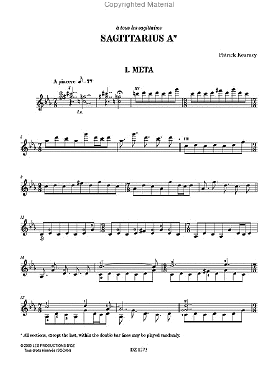 Sagittarius A* Sagittarius A* Classical Guitar scores gallery preview page 2