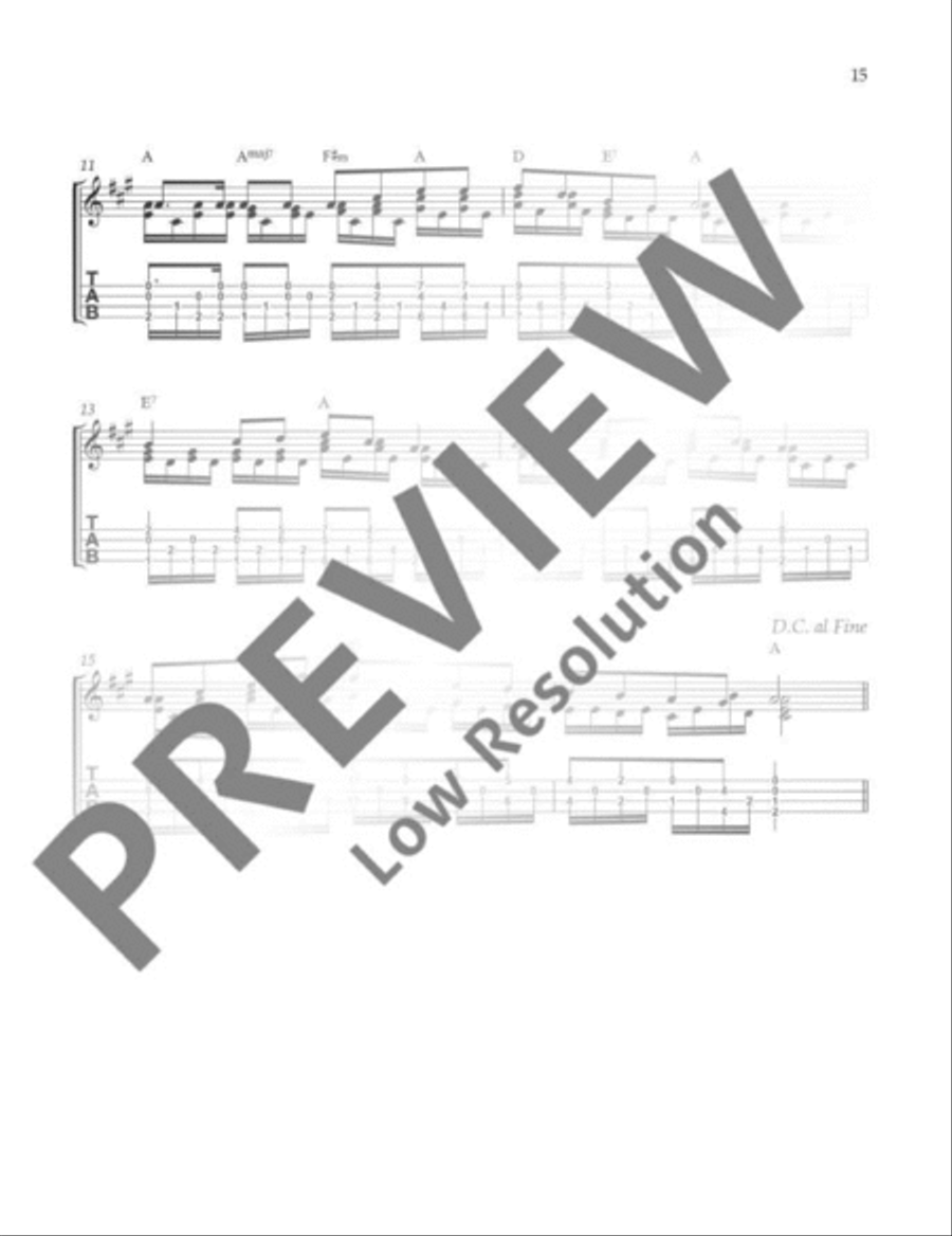 English Folk Tunes for Ukulele Ukulele scores gallery preview page 16