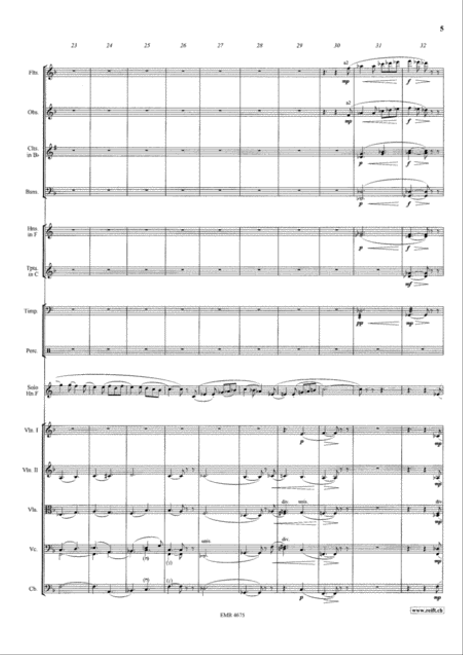 Villanelle Orchestra scores gallery preview page 6