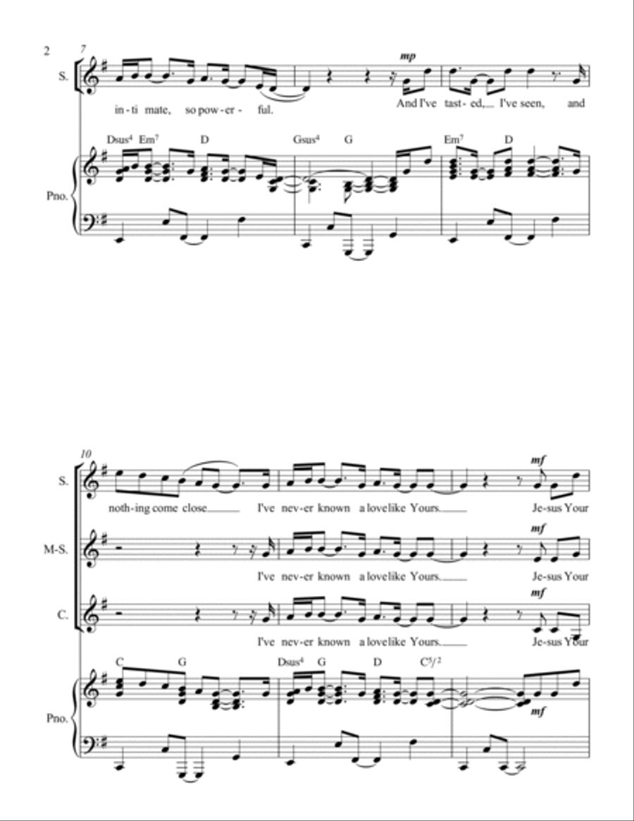 Heart Of The Father Heart Of The Father SSA scores gallery preview page 3