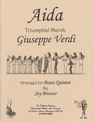 Book cover for Triumphal March from "Aida" (Jay Brower)