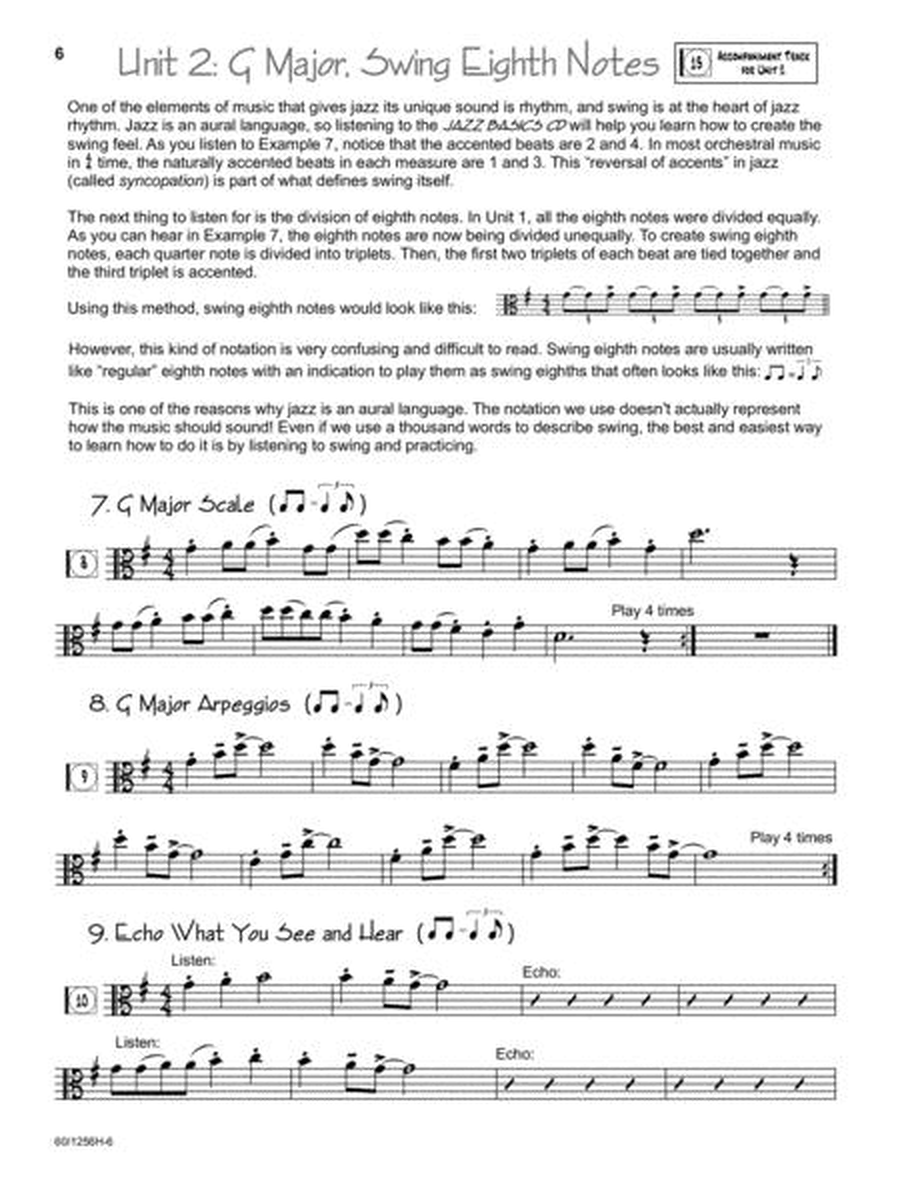 Jazz Basics for Strings - Viola image number null