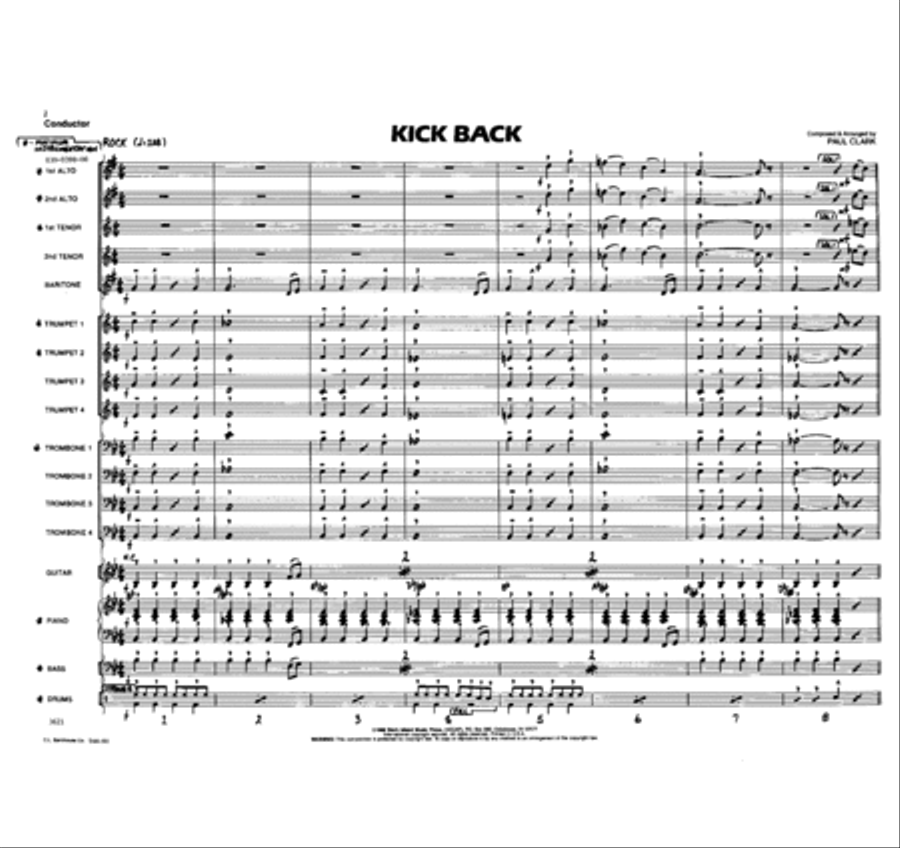 Kick Back Kick Back Jazz Ensemble scores gallery preview page 2