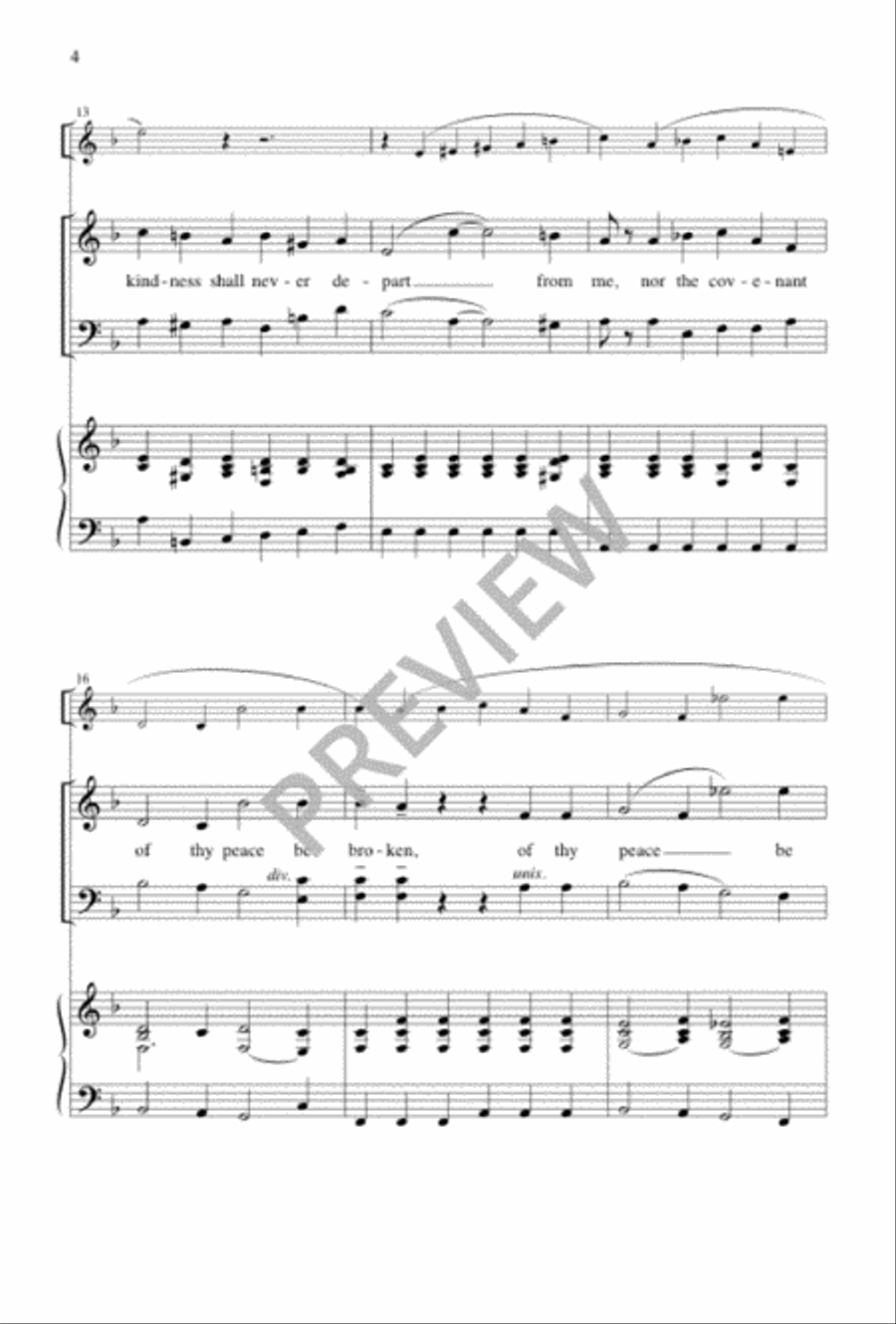 For the Mountains Shall Depart 2-Part scores gallery preview page 3