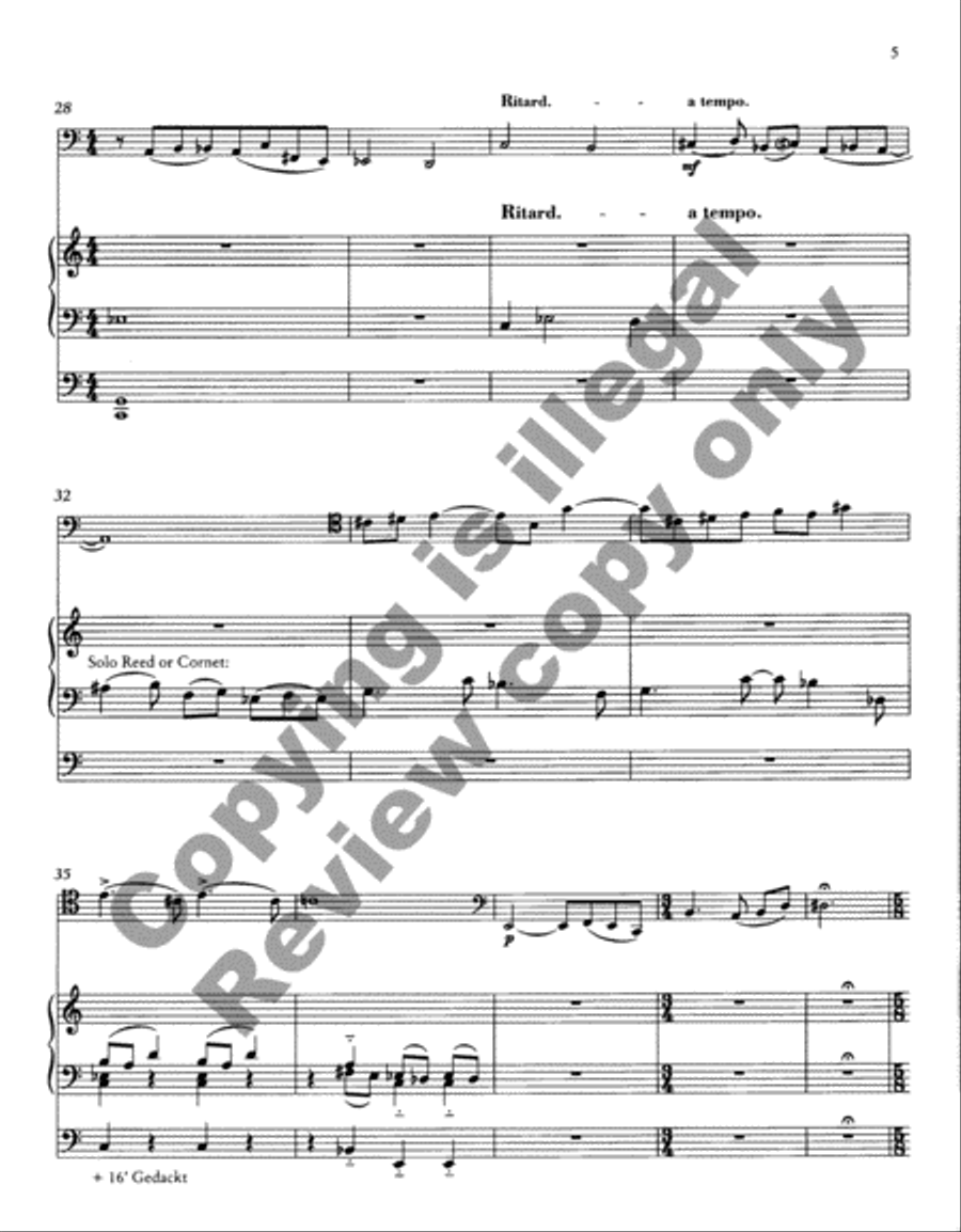 Easter Canticles Easter Canticles Cello scores gallery preview page 5