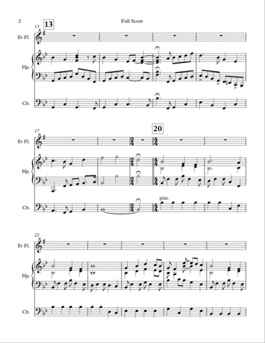 A Day on the Mountain - Part 4: Alpine Meadows Small Ensemble scores gallery preview page 3