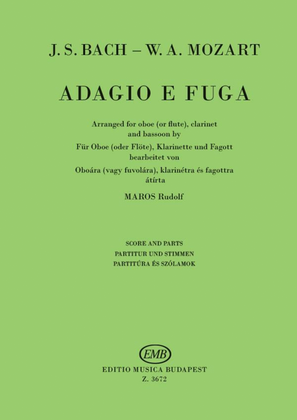 Book cover for Bach/Mozart: Adagio e Fuga