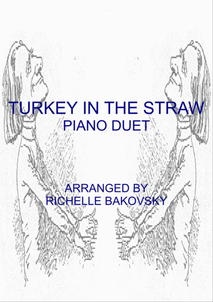 Turkey in the Straw for Piano Duet 1 Piano, 4-Hands scores gallery preview page 1