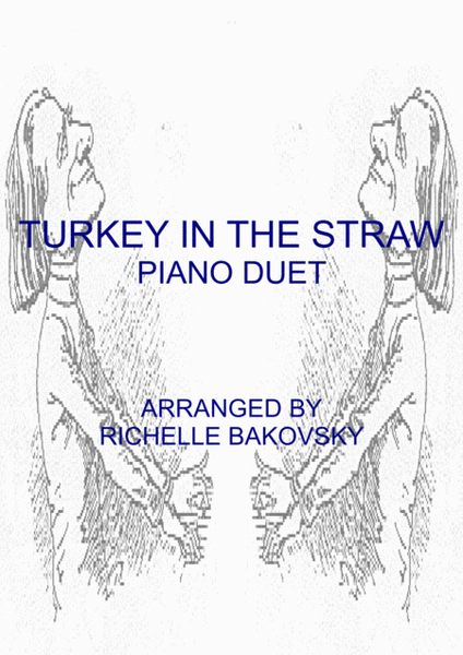 Turkey in the Straw for Piano Duet image number null