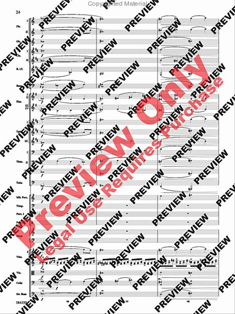 Harry Potter and the Deathly Hallows, Part 2, Suite from Full Orchestra scores gallery preview page 25