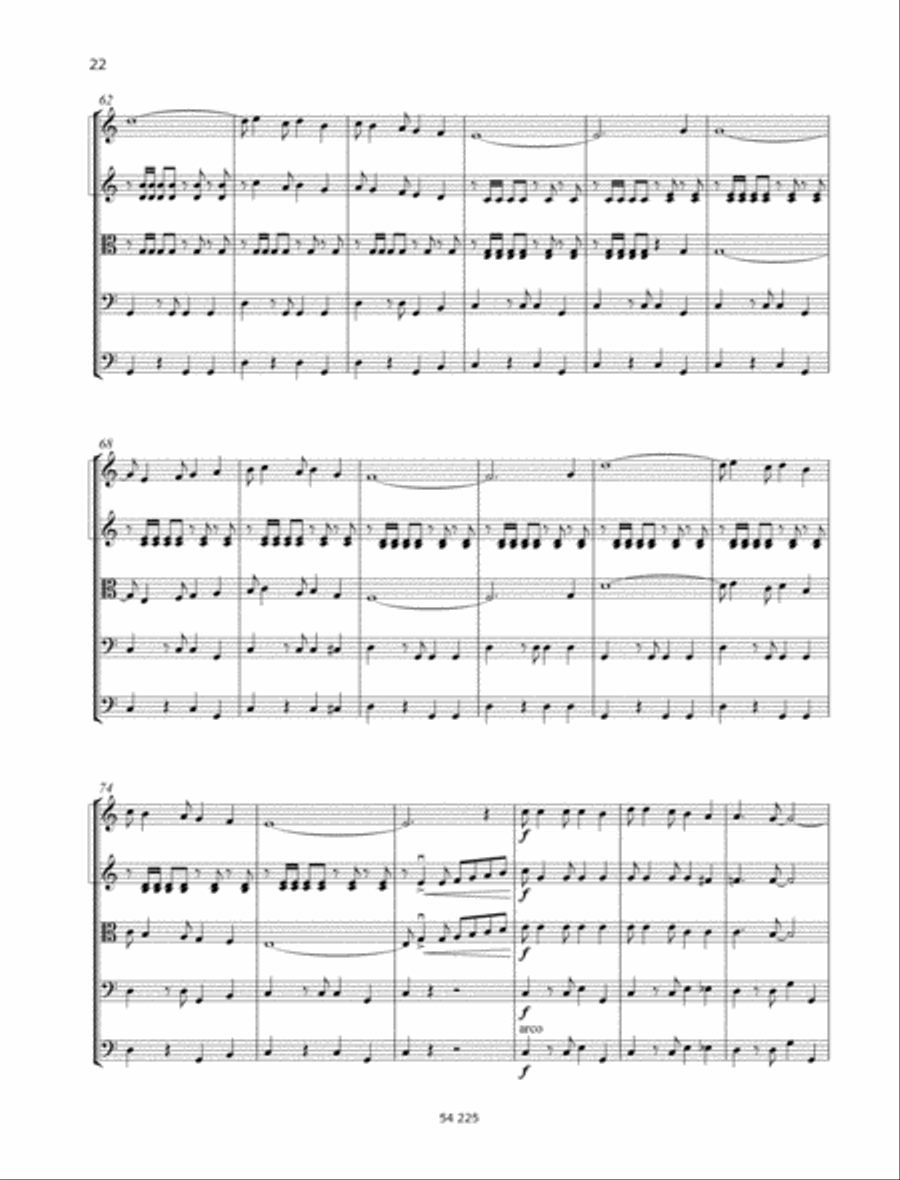 La Paloma La Paloma String Quartet scores gallery preview page 4
