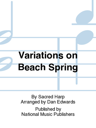Book cover for Variations on Beach Spring