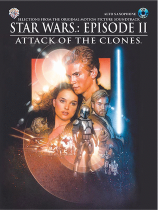 Book cover for Star Wars Episode II Attack Of The Clones - Alto Sax