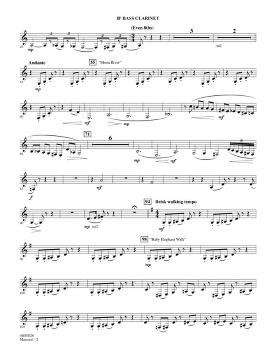 Mancini! - Bb Bass Clarinet