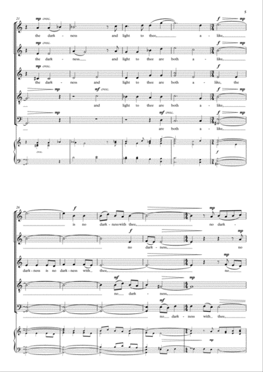 God is Light God is Light SSATB scores gallery preview page 4