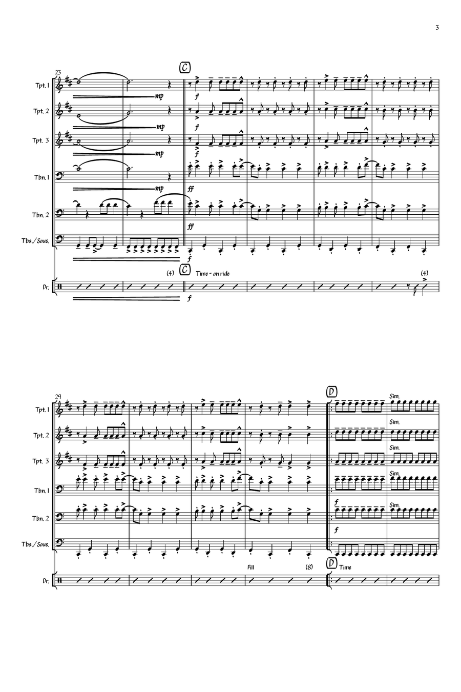 All The Small Things Small Ensemble scores gallery preview page 3