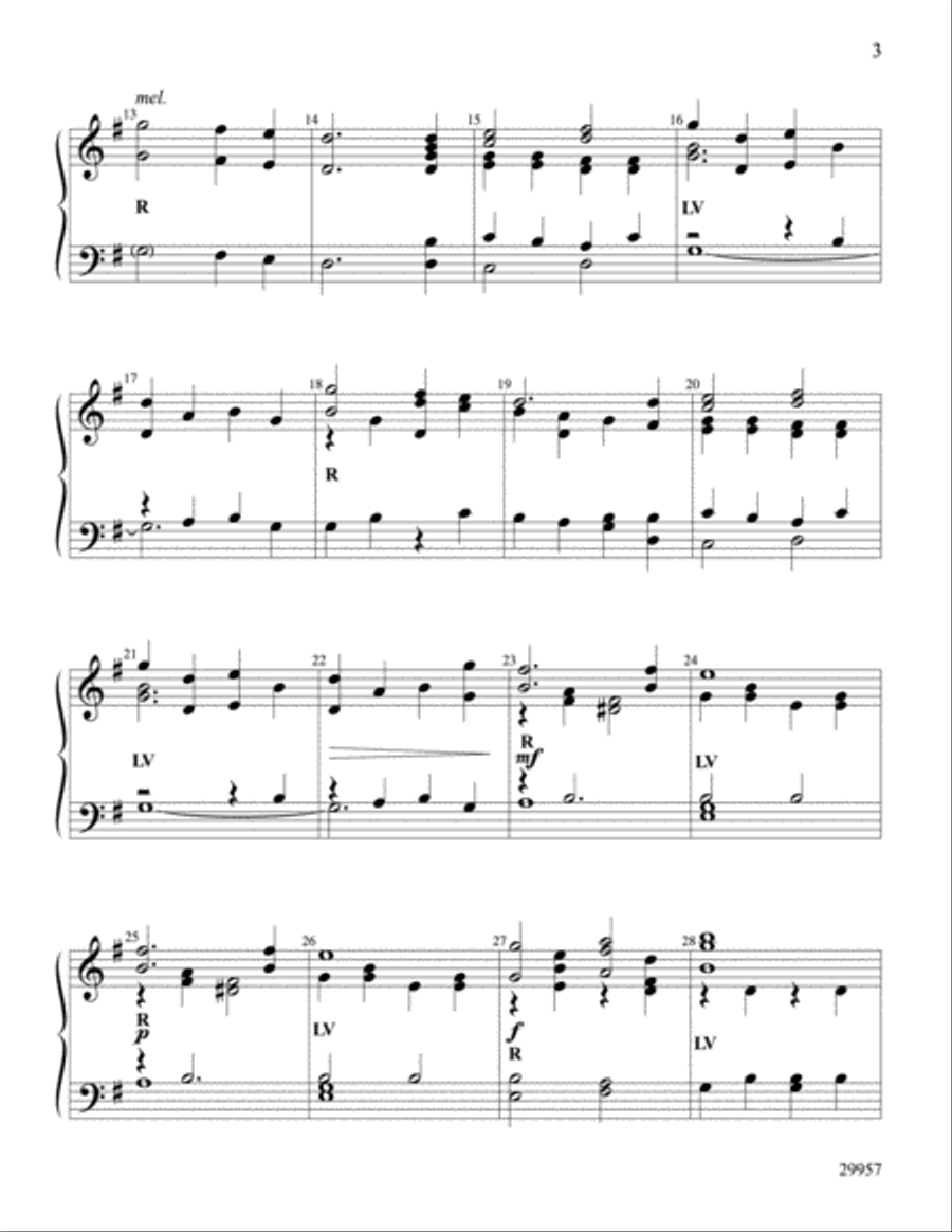 Bell Peal on How Great Our Joy Handbell Choir scores gallery preview page 3
