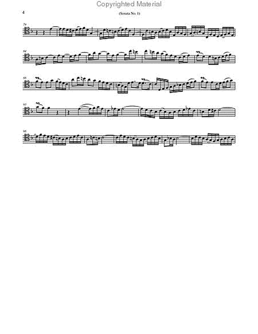 Three Gamba Sonatas for Trombone & Piano image number null