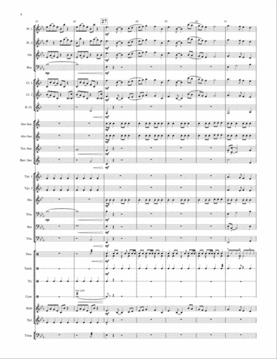 Bits and Bytes - for Concert Band Concert Band scores gallery preview page 4