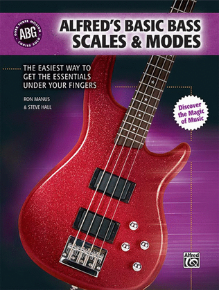 Book cover for Alfred's Basic Bass Scales & Modes