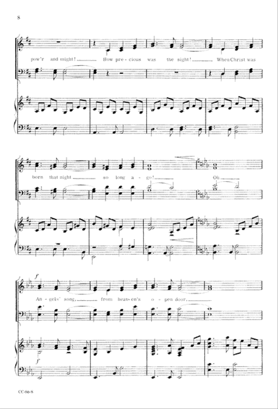 Angels' Song Angels' Song 4-Part scores gallery preview page 10