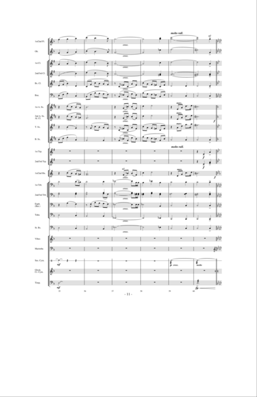 Heaven's Light Concert Band scores gallery preview page 10