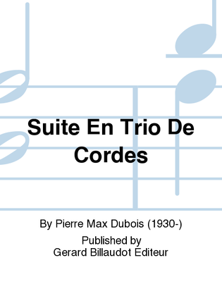 Suite En Trio De Cordes
