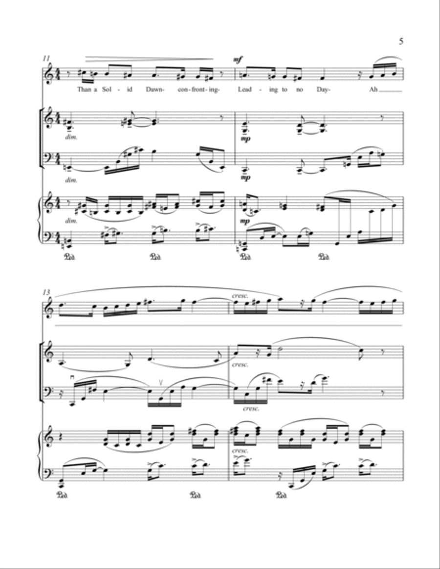 Flowers Of The Soul (Score) Piano Trio scores gallery preview page 5
