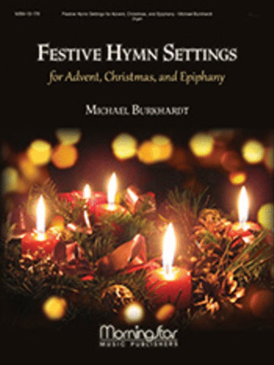 Festive Hymn Settings for Advent, Christmas, and Epiphany Organ scores gallery preview page 1
