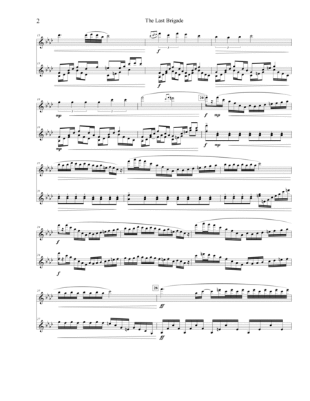 The Last Brigade (Duet for Flute and 3-Octave Marimba) image number null